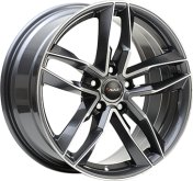 Alu kola AVUS VELGEN AF16, 19x8.5 5x112 ET45, šedivá + leštění