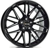 Alu kola AVUS VELGEN AF19, 18x8 5x112 ET45, černá lesklá