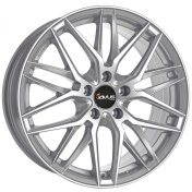 Alu kola AVUS VELGEN AF19, 17x7.5 5x114.3 ET40, stříbrná metalíza