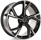 Alu kola AVUS VELGEN AF20, 21x9 5x112 ET30, černá lesklá + leštění (zátěžová)