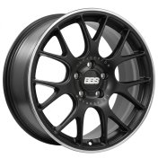Alu kola BBS CH-R, 19x8.5 5x112 ET32, černá matná + leštění