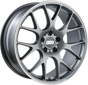 Alu kola BBS CHR, 19x8.5 5x112 ET32, šedivá + leštění