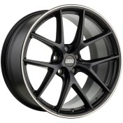 Alu kola BBS CI-R, 19x8 5x112 ET44, černá matná + leštění