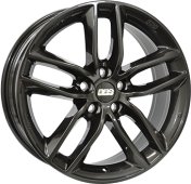 Alu kola BBS SX, 18x8 5x112 ET44, černá lesklá