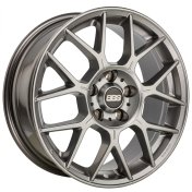 Alu kola BBS XR, 18x8 5x112 ET37, šedivá