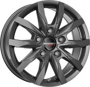 Alu kola BORBET CW5, 16x6.5 5x130 ET66, tmavě šedivá (zátěžová)