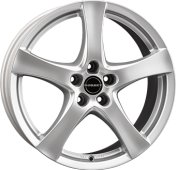 Alu kola BORBET F, 15x6 4x100 ET35, stříbrná