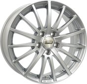 Alu kola CMS C16, 15x6.5 4x108 ET25, stříbrná (zátěžová)