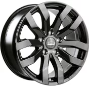 Alu kola CMS C22, 16x6.5 5x120 ET52, černá lesklá (zátěžová)