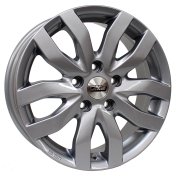 Alu kola CMS C22, 16x6.5 5x120 ET52, stříbrná (zátěžová)