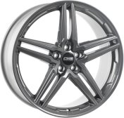 Alu kola CMS C29, 18x8 5x112 ET40, černá lesklá + leštění