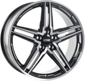 Alu kola CMS C29, 20x8.5 5x112 ET30, titanová (zátěžová)