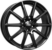 Alu kola CMS C39, 16x6.5 5x100 ET47, černá lesklá