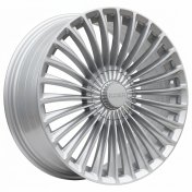Alu kola Haxer 3S198, 20x10 5x112 ET48.1, stříbrná (zátěžová)