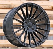 Alu kola Haxer HX010F, 19x8.5 5x112 ET40, černá matná (zátěžová)