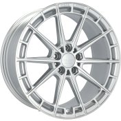 Alu kola Haxer HX019F, 19x8.5 5x112 ET40, stříbrná matná + leštění