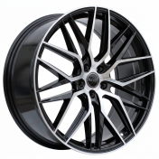 Alu kola Haxer HX035, 18x8 5x112 ET40, černá + leštění