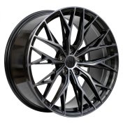 Alu kola Haxer HX042, 20x8.5 5x112 ET40, černá + tmavé leštění