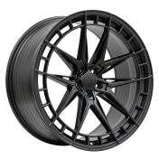 Alu kola Haxer HX046F, 21x9 5x108 ET40, černá matná (zátěžová)