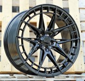 Alu kola Haxer HX046F, 20x9 5x108 ET40, černá lesklá (zátěžová)