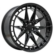 Alu kola Haxer HX046F, 20x9 5x108 ET40, černá lesklá (zátěžová)