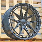 Alu kola Haxer HX046F, 18x8 5x108 ET40, černá matná