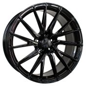Alu kola Haxer HX06F, 20x9 5x112 ET25, černá lesklá
