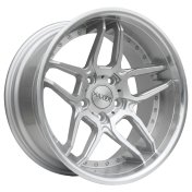 Alu kola Haxer SSA01, 18x10 5x120 ET15, stříbrná + leštěný límec