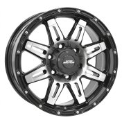 Alu kola INTER ACTION GRABBER, 17x8 6x139.7 ET25, černá lesklá + leštění (zátěžová)