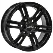 Alu kola INTER ACTION KARGIN 6, 17x7.5 6x130 ET50, černá lesklá (zátěžová)