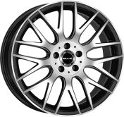 Alu kola MAK ARROW, 19x9 5x112 ET30, černá lesklá + leštění (zátěžová)