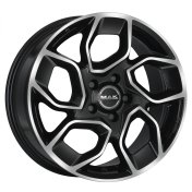Alu kola MAK EXPRESS, 17x7 5x112 ET50, černá lesklá + leštění (zátěžová)