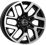 Alu kola MAK GRAVEL, 16x6.5 6x130 ET62, černá lesklá + leštění (zátěžová)