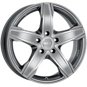 Alu kola MAK KING 5, 17x7.5 5x108 ET48, šedivá lesklá (zátěžová)