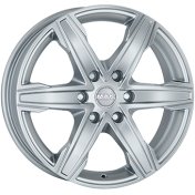 Alu kola MAK KING 6, 17x7.5 6x130 ET55, stříbrná (zátěžová)