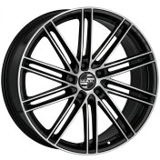 Alu kola MAK LEIPZIG, 20x8.5 5x130 ET35, černá lesklá + leštění (zátěžová)