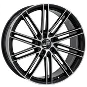 Alu kola MAK LEIPZIG-D, 21x10 5x130 ET39, černá lesklá + leštění (zátěžová)