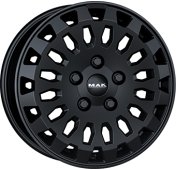 Alu kola MAK OVERLAND, 16x6.5 6x120 ET51, černá matná (zátěžová)