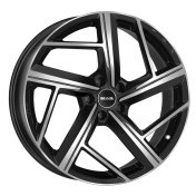 Alu kola MAK QVATTRO, 20x8.5 5x112 ET38, černá lesklá + leštění (zátěžová)