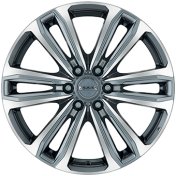 Alu kola MAK SAFARI 6, 17x7.5 6x114.3 ET45, šedivá + leštění (zátěžová)