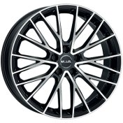 Alu kola MAK SPECIALE, 20x8.5 5x114.3 ET40, černá lesklá + leštění