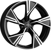 Alu kola MAK STARK, 20x9 5x130 ET56, černá lesklá + leštění (zátěžová)