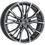 Alu kola MAK UNION, 18x8 5x112 ET45, šedivá + leštění (zátěžová)