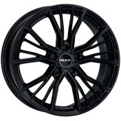 Alu kola MAK UNION, 17x7.5 5x112 ET38, černá lesklá