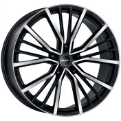 Alu kola MAK UNION, 20x8.5 5x112 ET32, černá lesklá + leštění (zátěžová)
