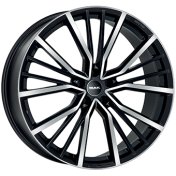 Alu kola MAK UNION, 20x8.5 5x112 ET32, černá lesklá + leštění (zátěžová)