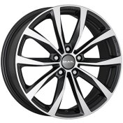 Alu kola MAK WOLF, 16x6.5 5x100 ET42, černá lesklá