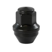 Matice na originální alu kola Ford, Tesla M14x1,5 černá, kužel, klíč 21, výška 42 mm, uzavřená