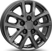 Alu kola MONACO WHEELS CL2T, 16x6.5 5x160 ET60, tmavě šedivá (zátěžová)