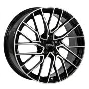 Alu kola MONACO WHEELS GP11, 19x8 5x114.3 ET47, černá lesklá + leštění